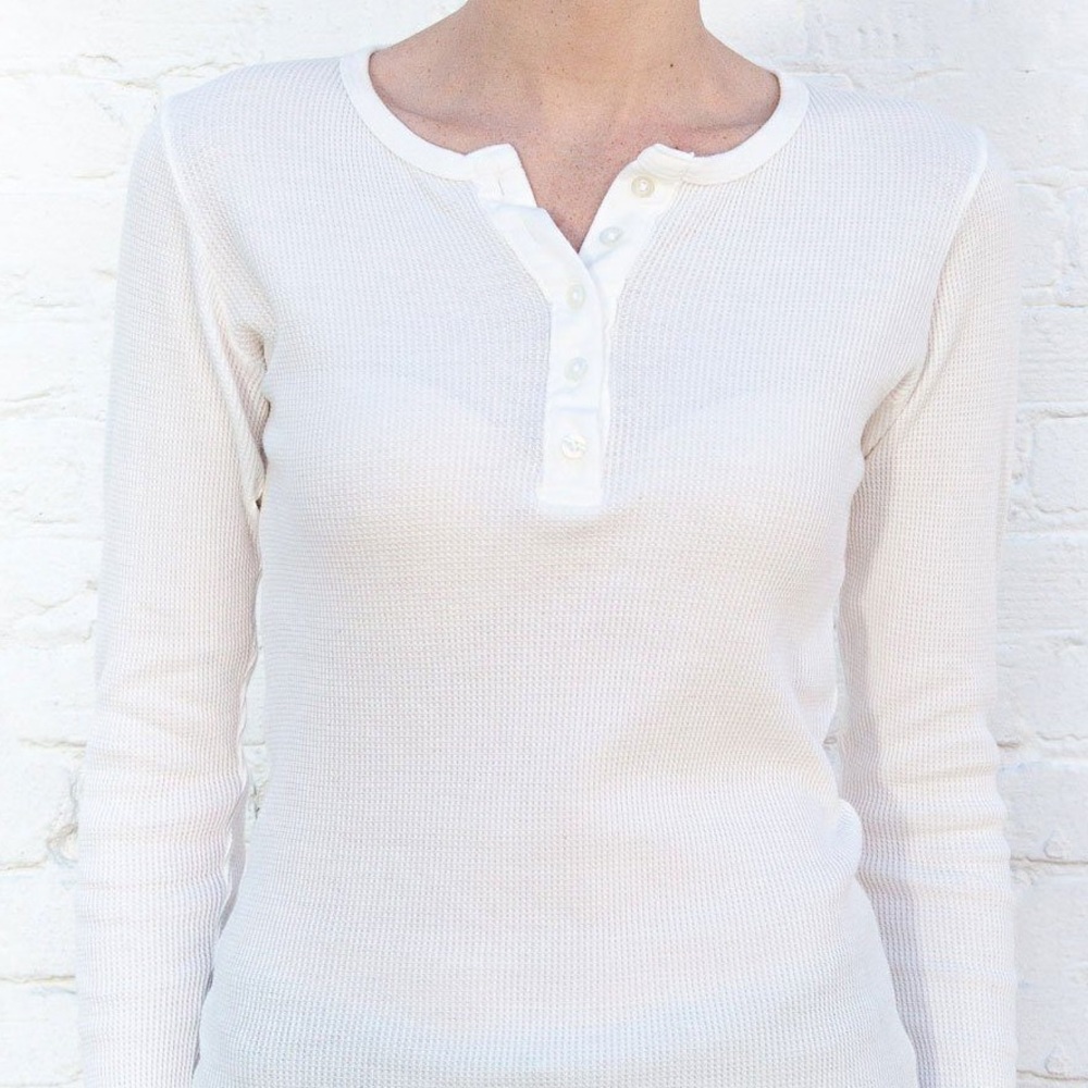Brandy Melville White Long Sleeve
